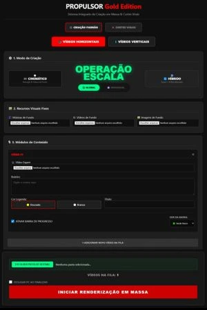 Interface do Propulsor